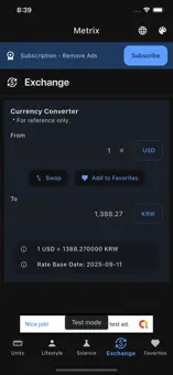 Metrix Screenshot 6